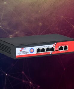 ZTECH ZR-1004 4+2 POE SWİTCH 78w