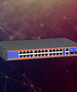 ZTECH ZR-P2421FN 24+2+2 POE SWİTCH 350w +2 10/100/1000