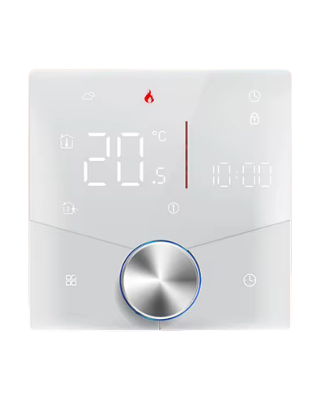 AKILLI TERMOSTAT Ninova Zigbee Akıllı Termostat Beyaz/Siyah/Siyah-Beyaz - Görsel 1