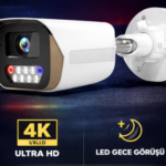 O-KAM-3036 5MP 9 WARMLED ÇAKAR DUALLED IP BULLET METAL KAMERA