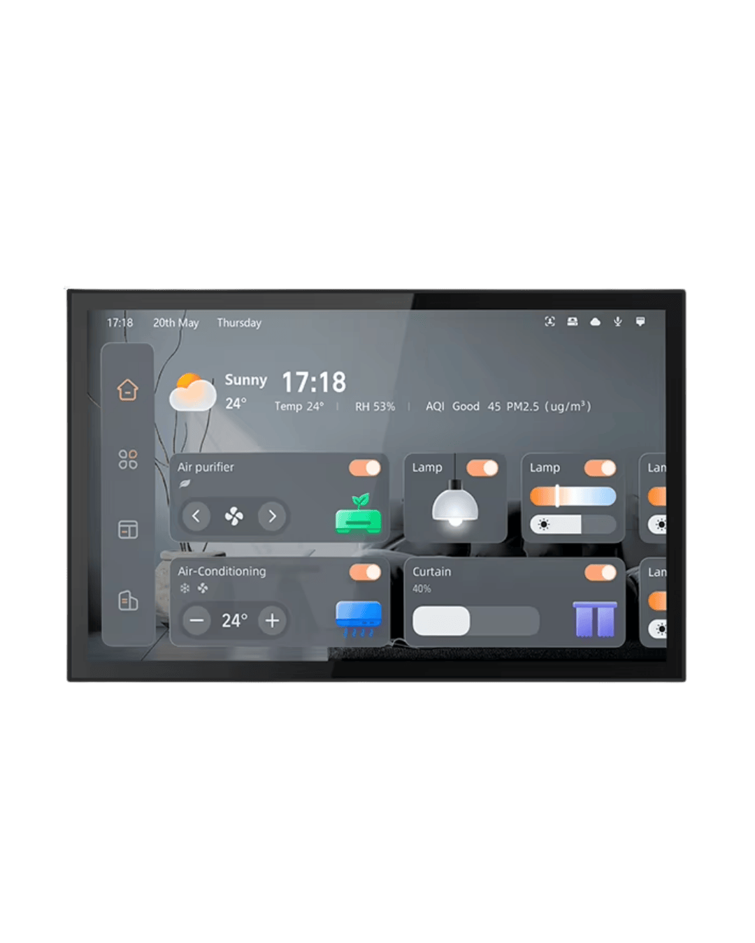 Rk3565 Ninova 10.1 interkom Ninova 10.1" Sıva Altı Android İnterkom Ekranı RK3566 - Görsel 1