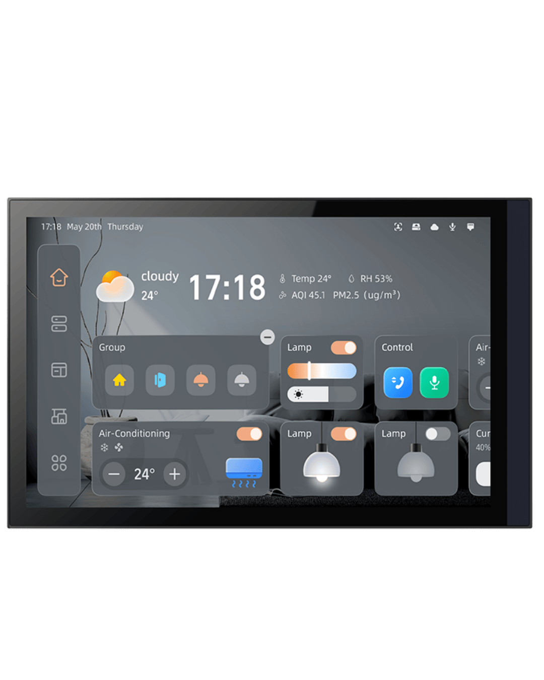 a133 interkom Ninova 10.1" Sıva Altı Android İnterkom Ekranı A133 - Görsel 1